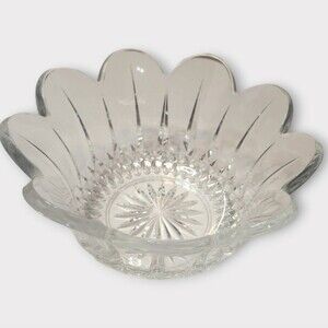Vintage St. George Cabria Lead Crystal Bowl